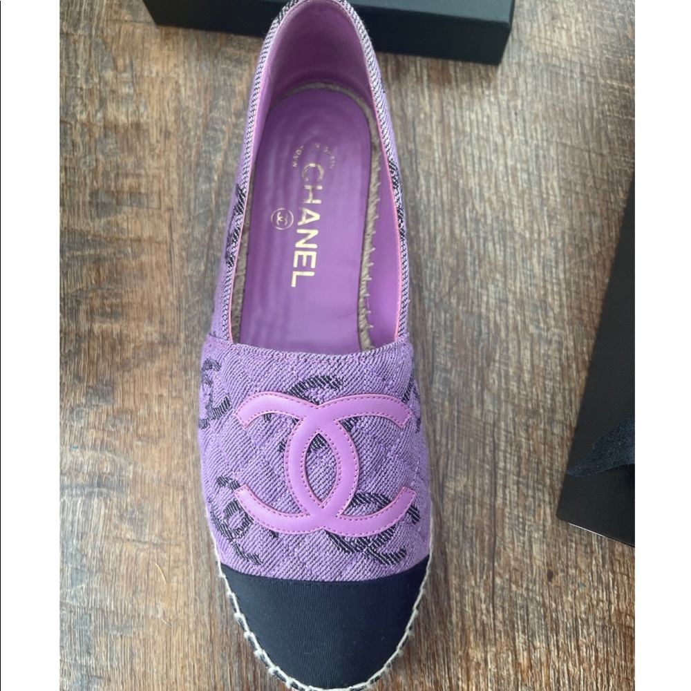 COPY - Chanel 22S Purple Espadrilles💜